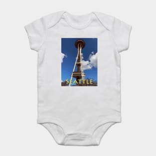 Seattle Space Needle Baby Bodysuit